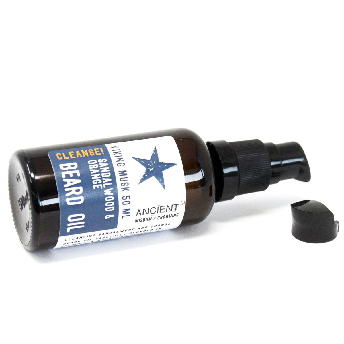 50ml Aceite para la barba - Almizcle Vikingo - Limpia! - Tienda Online de Productos Naturales y Ecológicos