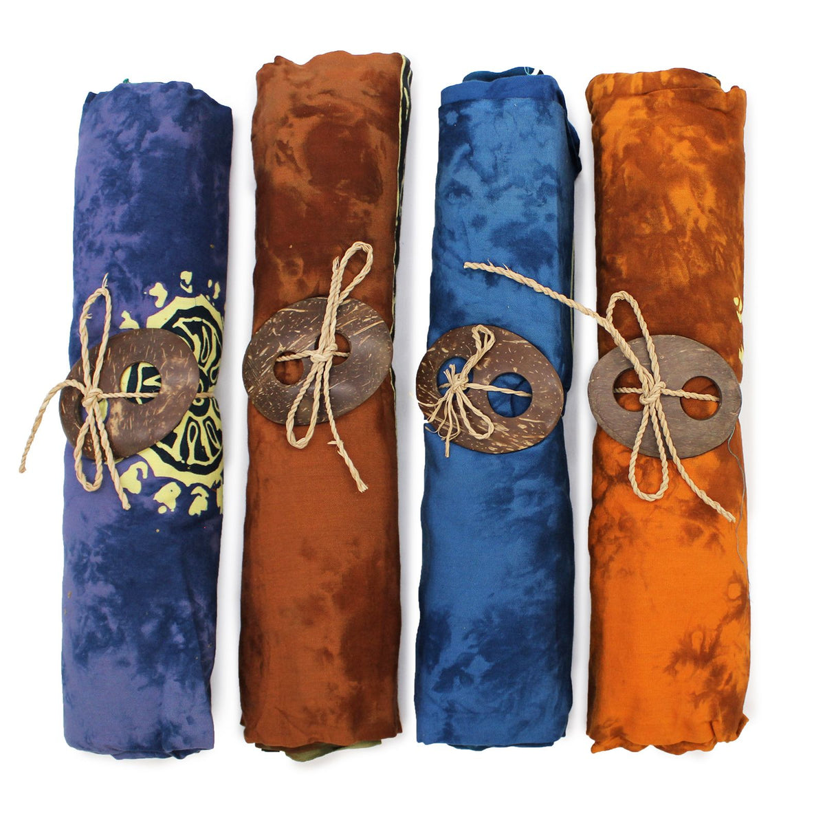 1x Pareo Celta de Bali - Monedas de la Suerte (4 Colores Surtidos) - Tienda Online de Productos Naturales y Ecológicos