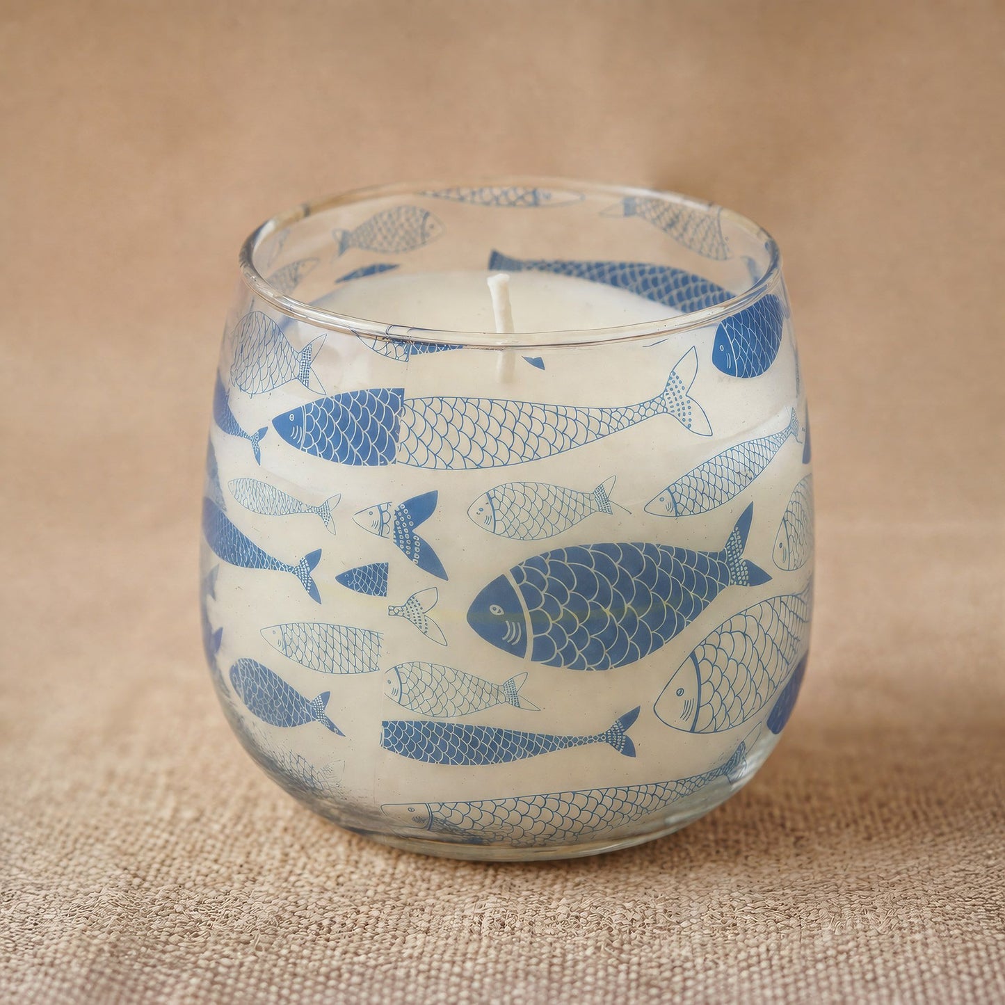 Velas en frasco de vidrio mediano - Seabreeze