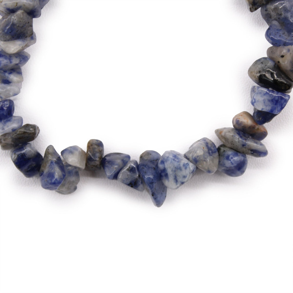Pulsera Fragmentos de Piedras Preciosas - Sodalita - Tienda Online de Productos Naturales y Ecológicos
