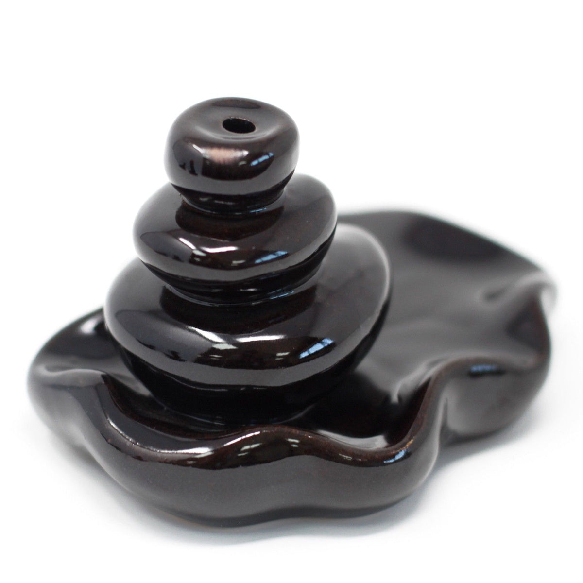 Quemador de incienso de flujo inverso: piedras grandes en la piscina - Tienda Online de Productos Naturales y Ecológicos