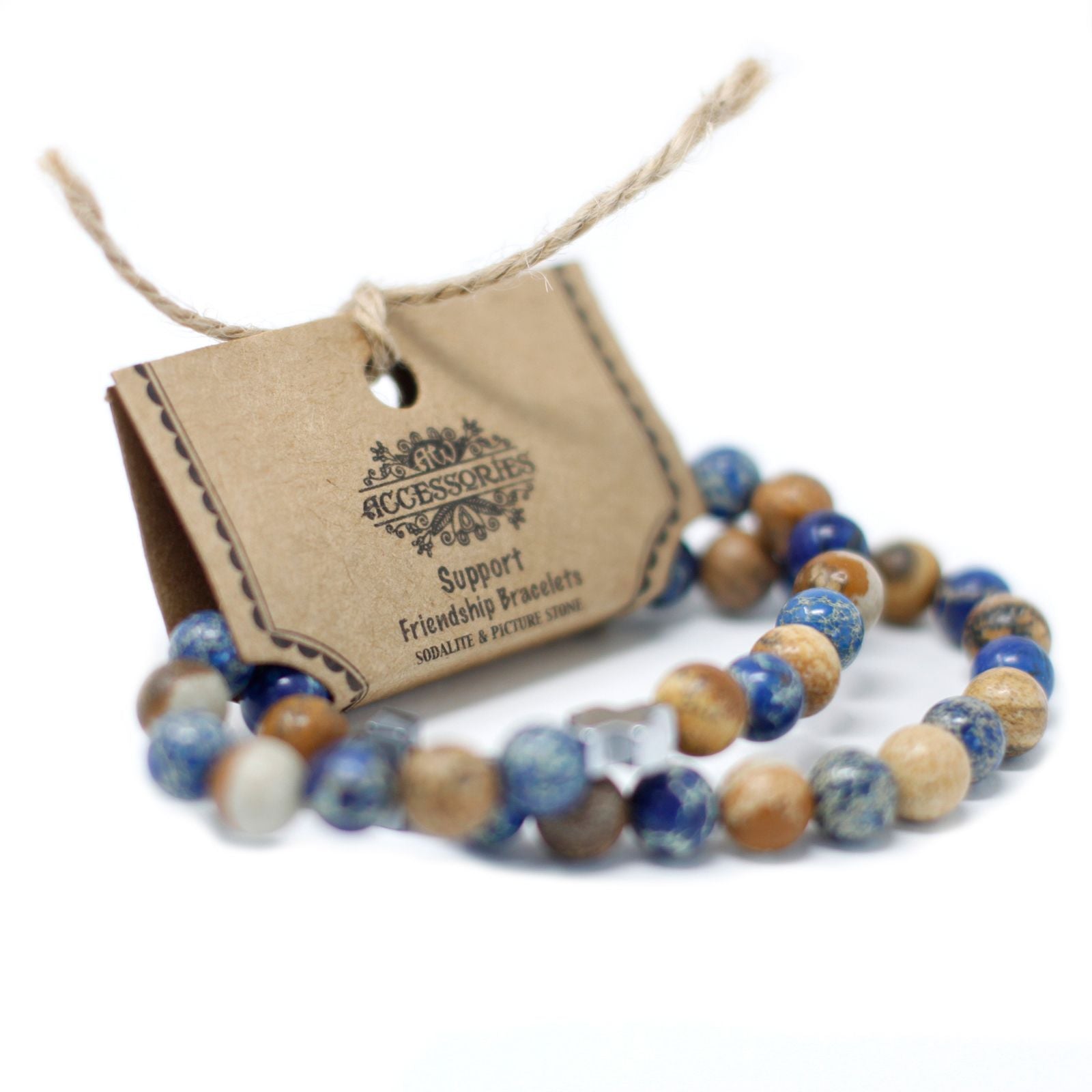 2 Pulseras con Piedras Preciosas - Armonia - Tienda Online de Productos Naturales y Ecológicos