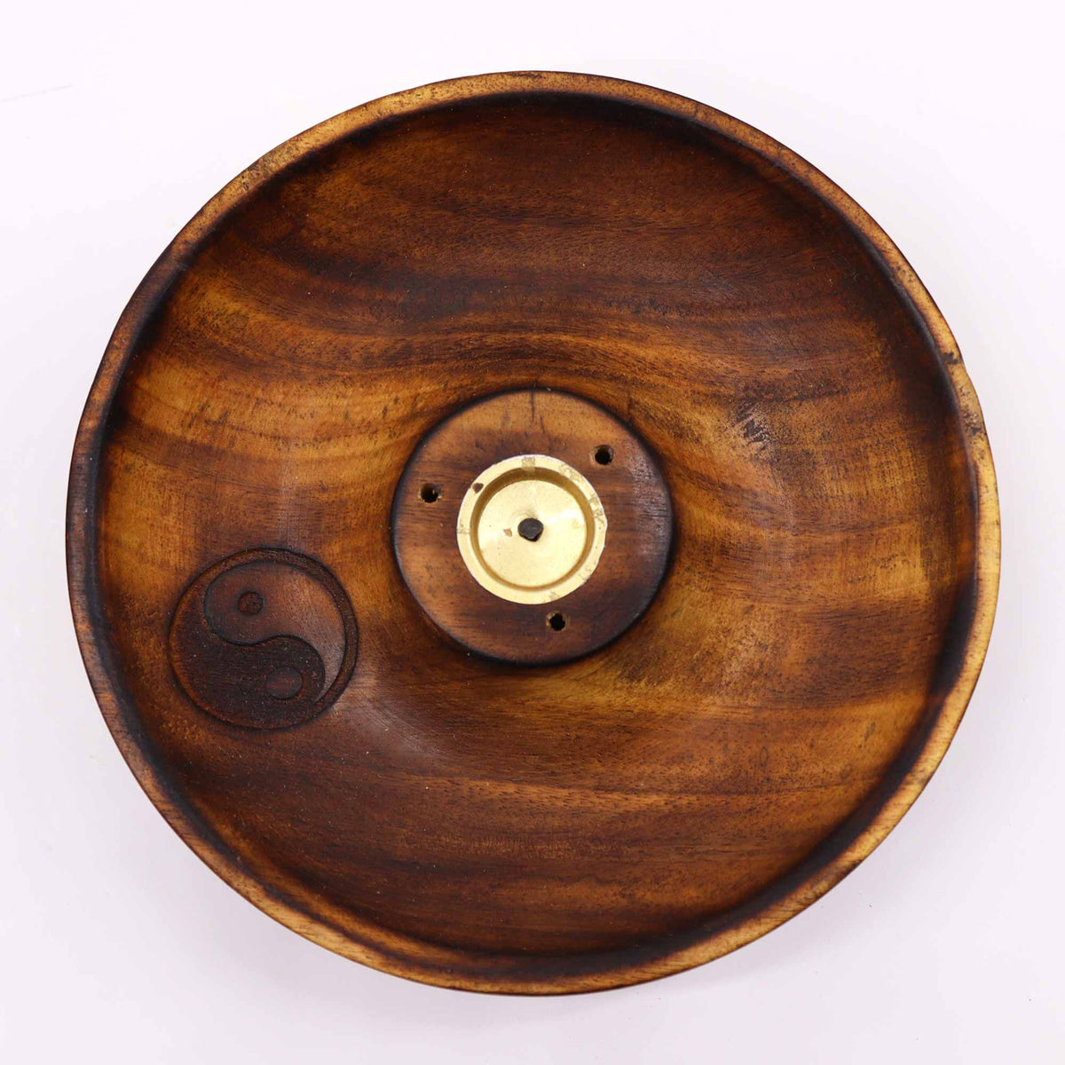 Disco porta incienso para conos y varillas - Ying & Yang - Tienda Online de Productos Naturales y Ecológicos