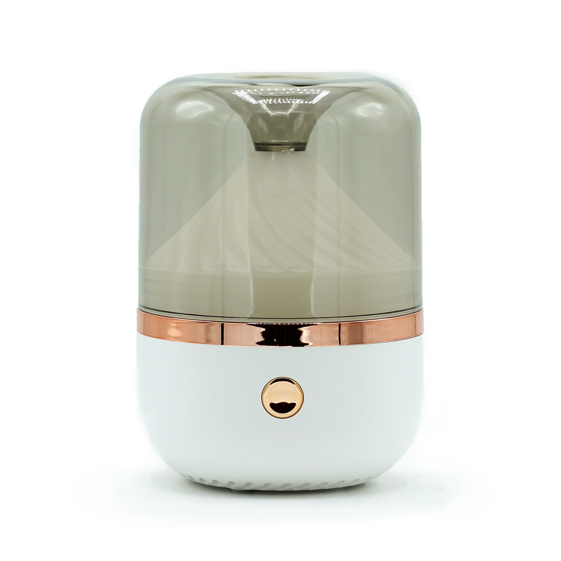 Difusor Aroma Blanco y Bronce - USB - Cambio de color - Tienda Online de Productos Naturales y Ecológicos