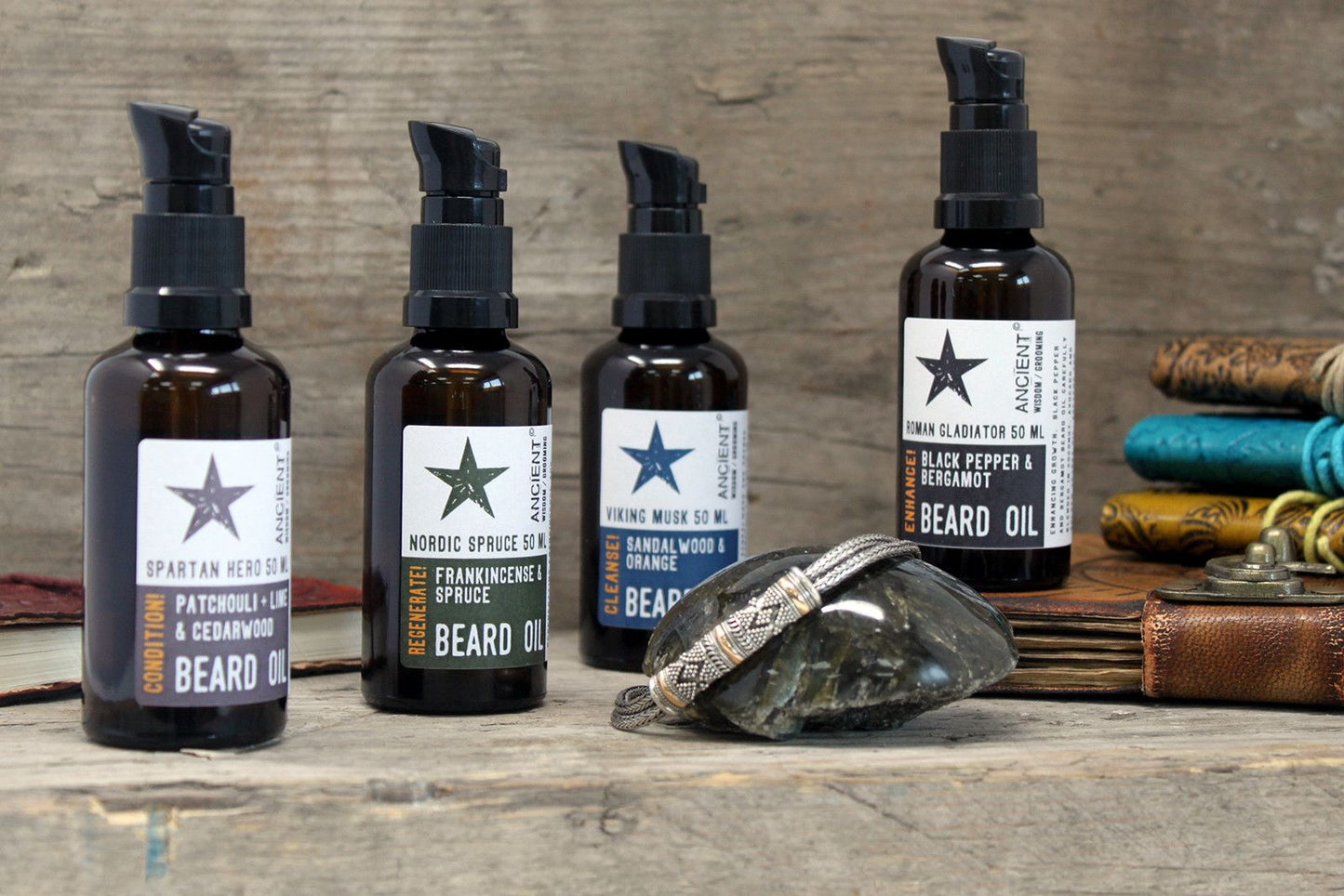 50ml Aceite para la barba - Heroe Espartano - Mantén! - Tienda Online de Productos Naturales y Ecológicos