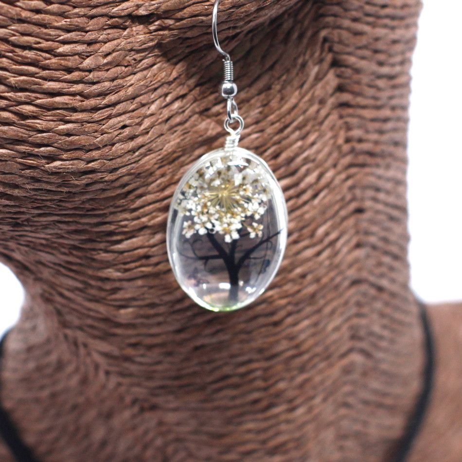 Flores Prensadas - Arbol De La Vida - Blanco - Tienda Online de Productos Naturales y Ecológicos