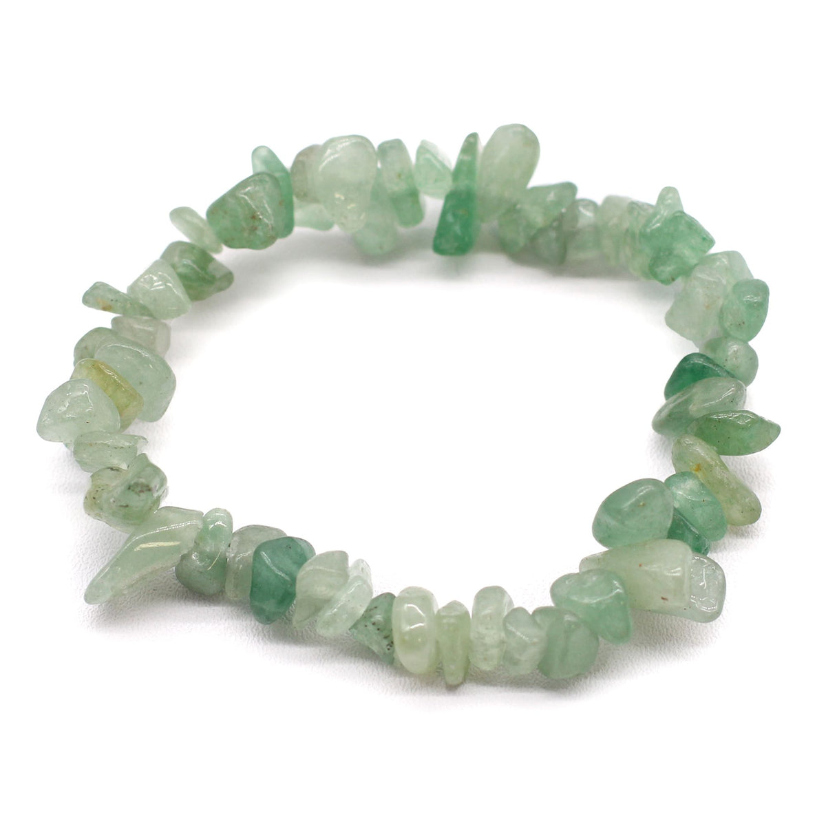 Pulsera Fragmentos de Piedras Preciosas - Aventurine Green - Tienda Online de Productos Naturales y Ecológicos