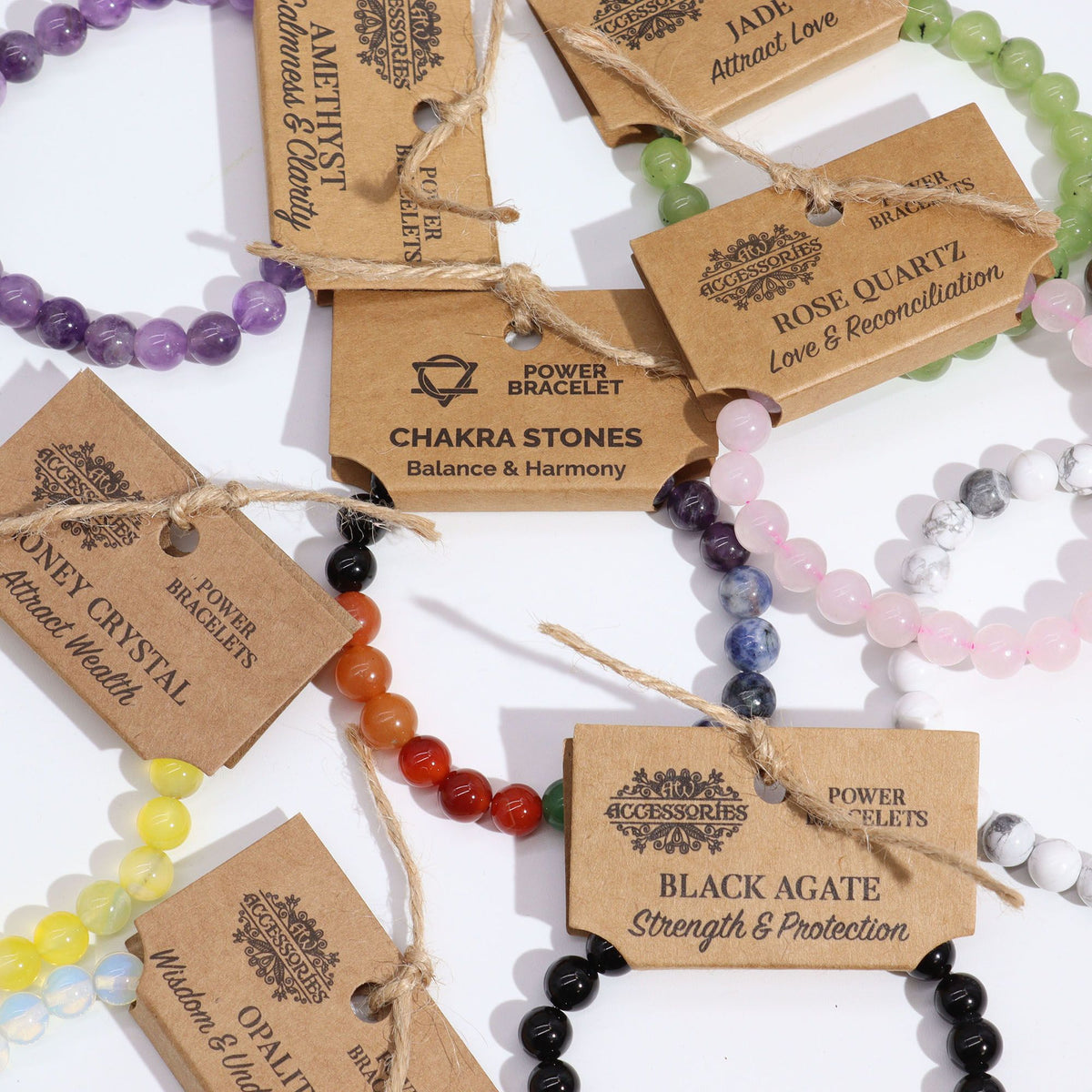 Brazalete de Energía - Ágata de musgo - Tienda Online de Productos Naturales y Ecológicos