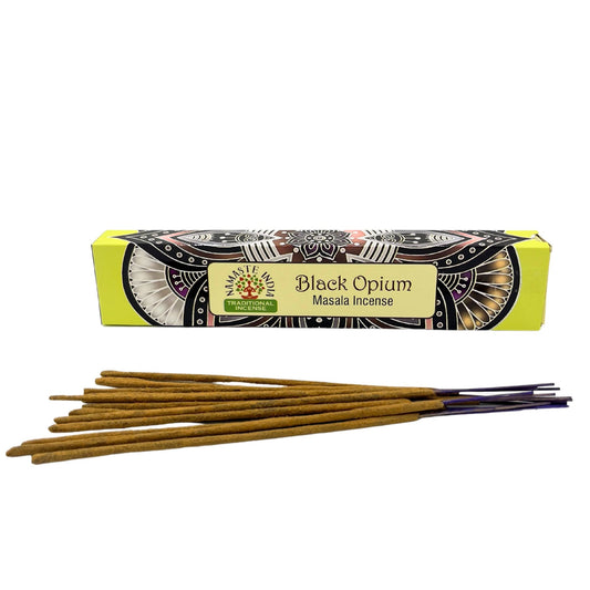 Incienso Namaste Mandala Masala - Opio Negro - Tienda Online de Productos Naturales y Ecológicos