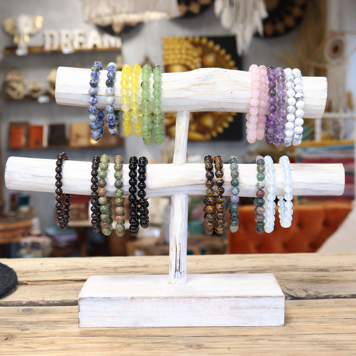 Brazalete de Energía - Granate de sangre - Tienda Online de Productos Naturales y Ecológicos