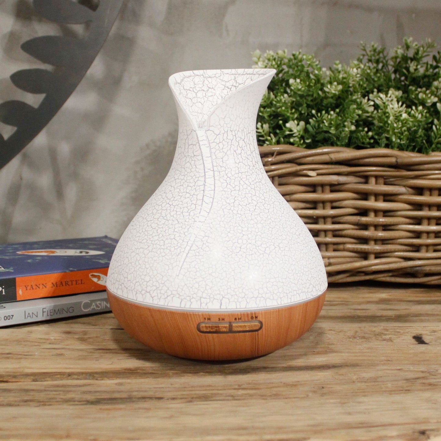 Palma Atomiser - Shell Effect - USB - Colour Change - Timer - Tienda Online de Productos Naturales y Ecológicos