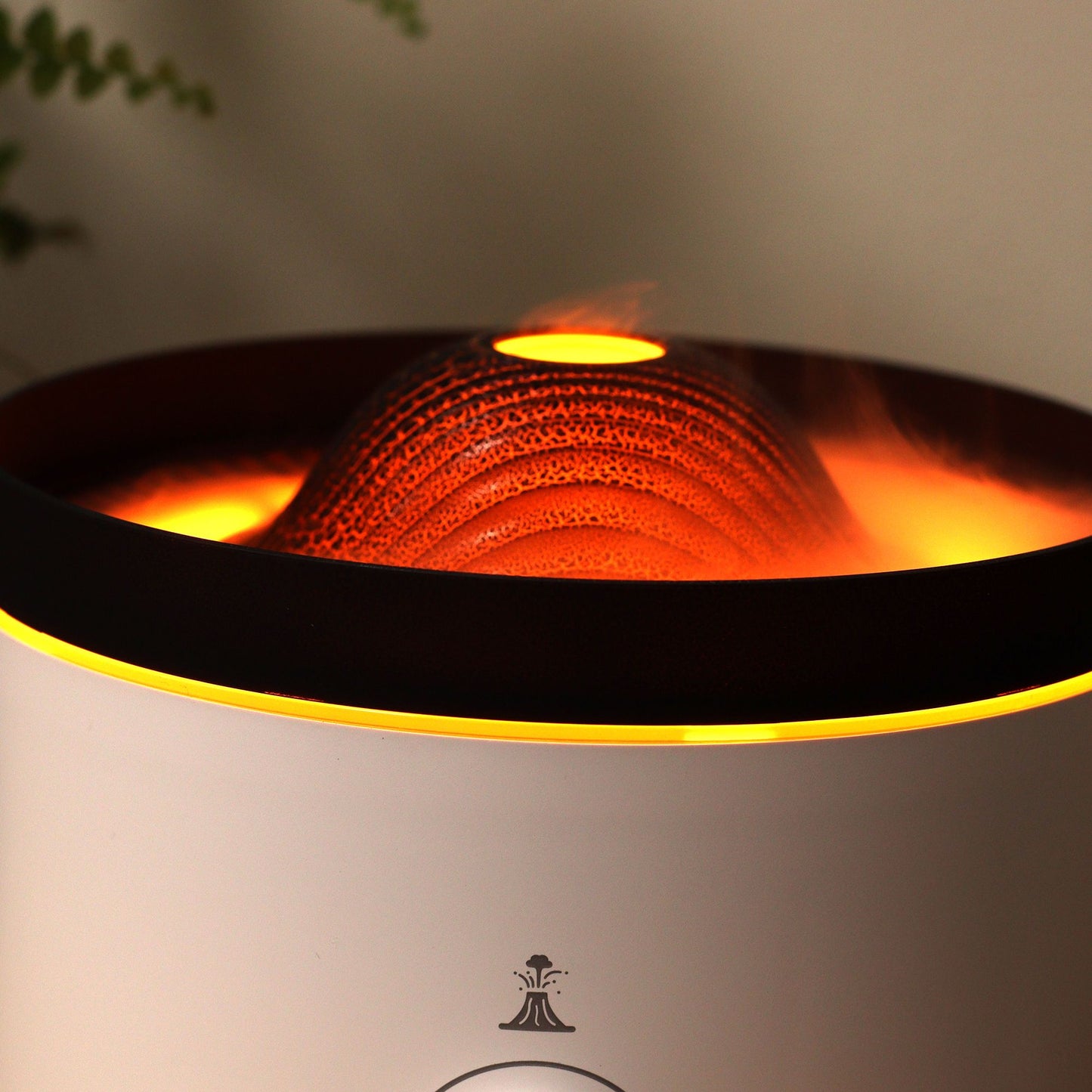 Large Volcano Effect Aroma Diffuser (plug) Two Colours - Tienda Online de Productos Naturales y Ecológicos