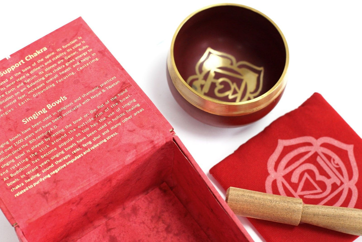 Cuenco Chakra - Raíz - Tienda Online de Productos Naturales y Ecológicos