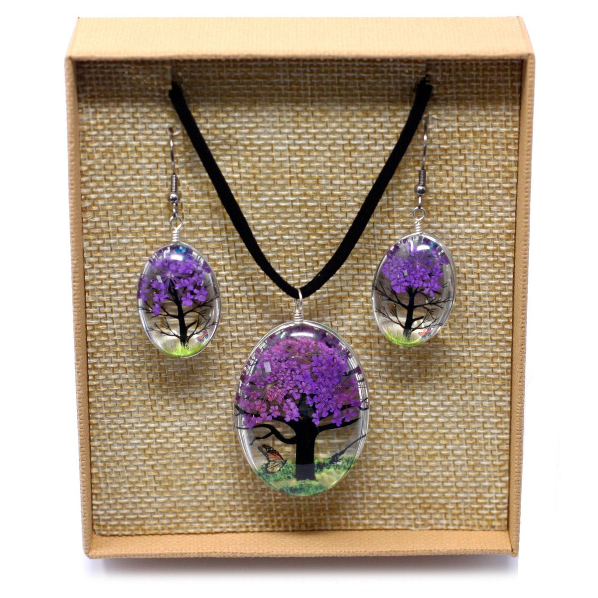 Flores Prensadas - Arbol De La Vida - Lavanda - Tienda Online de Productos Naturales y Ecológicos