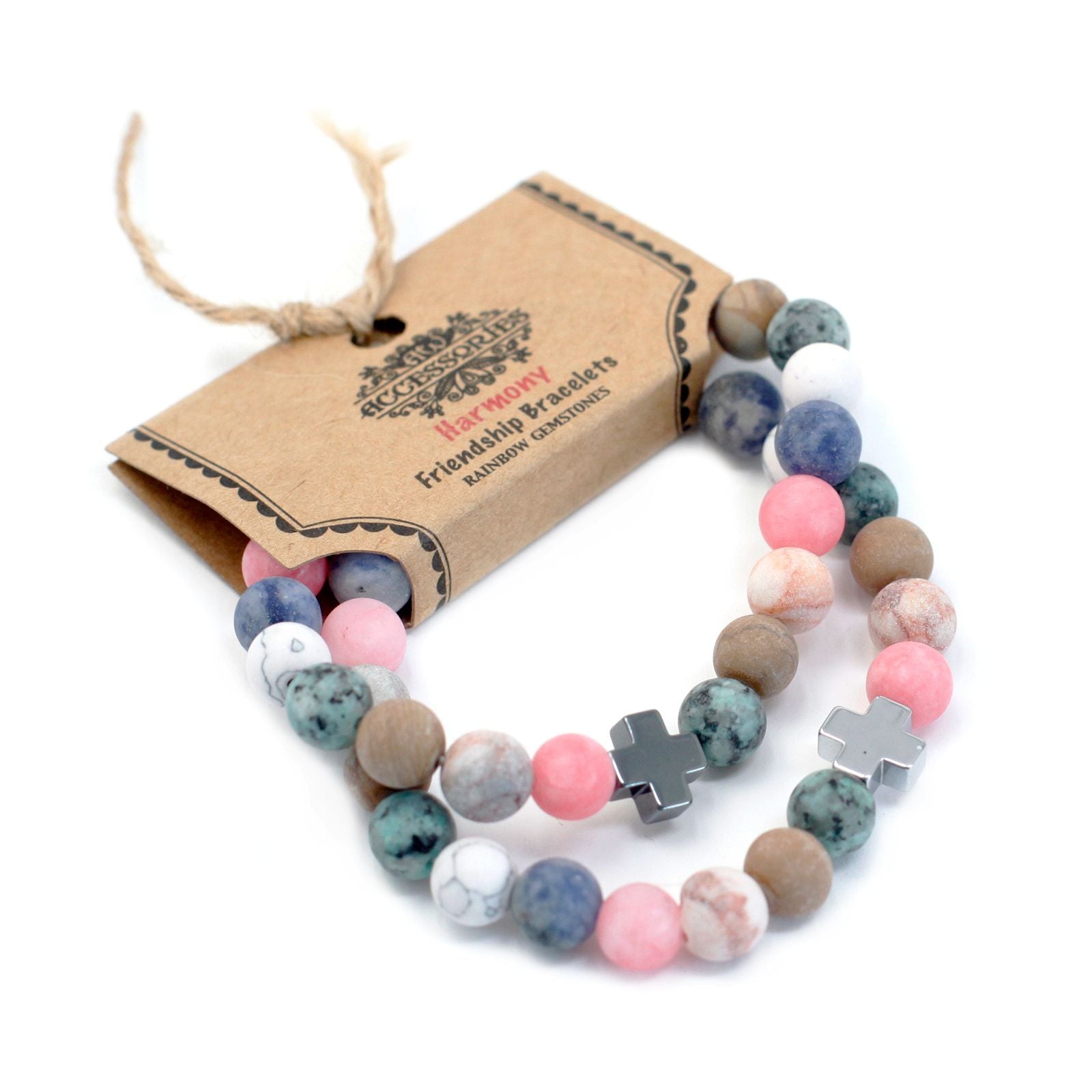2 Pulseras con Piedras Preciosas - Armonia - Tienda Online de Productos Naturales y Ecológicos