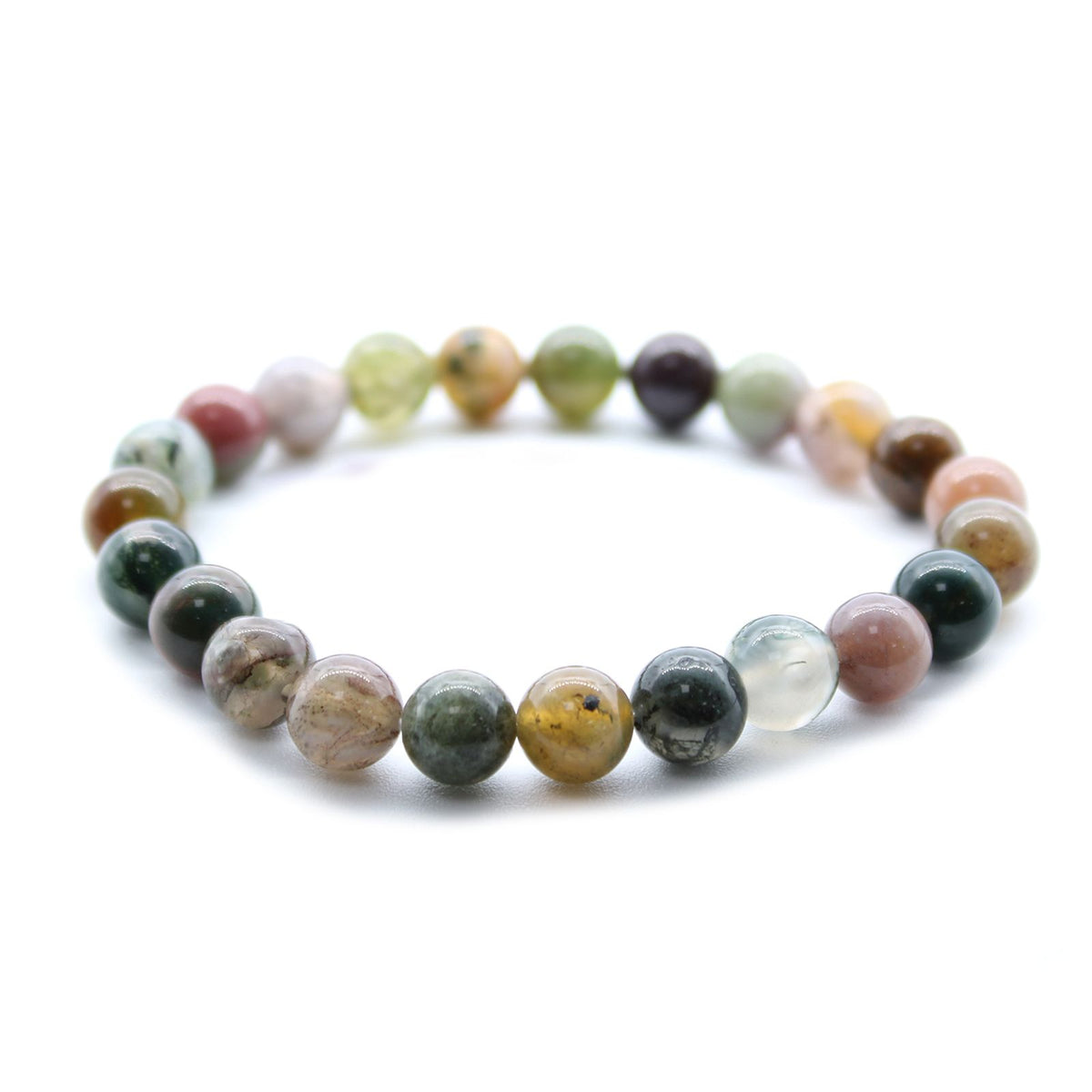 Brazalete de Energía - Ágata de musgo - Tienda Online de Productos Naturales y Ecológicos