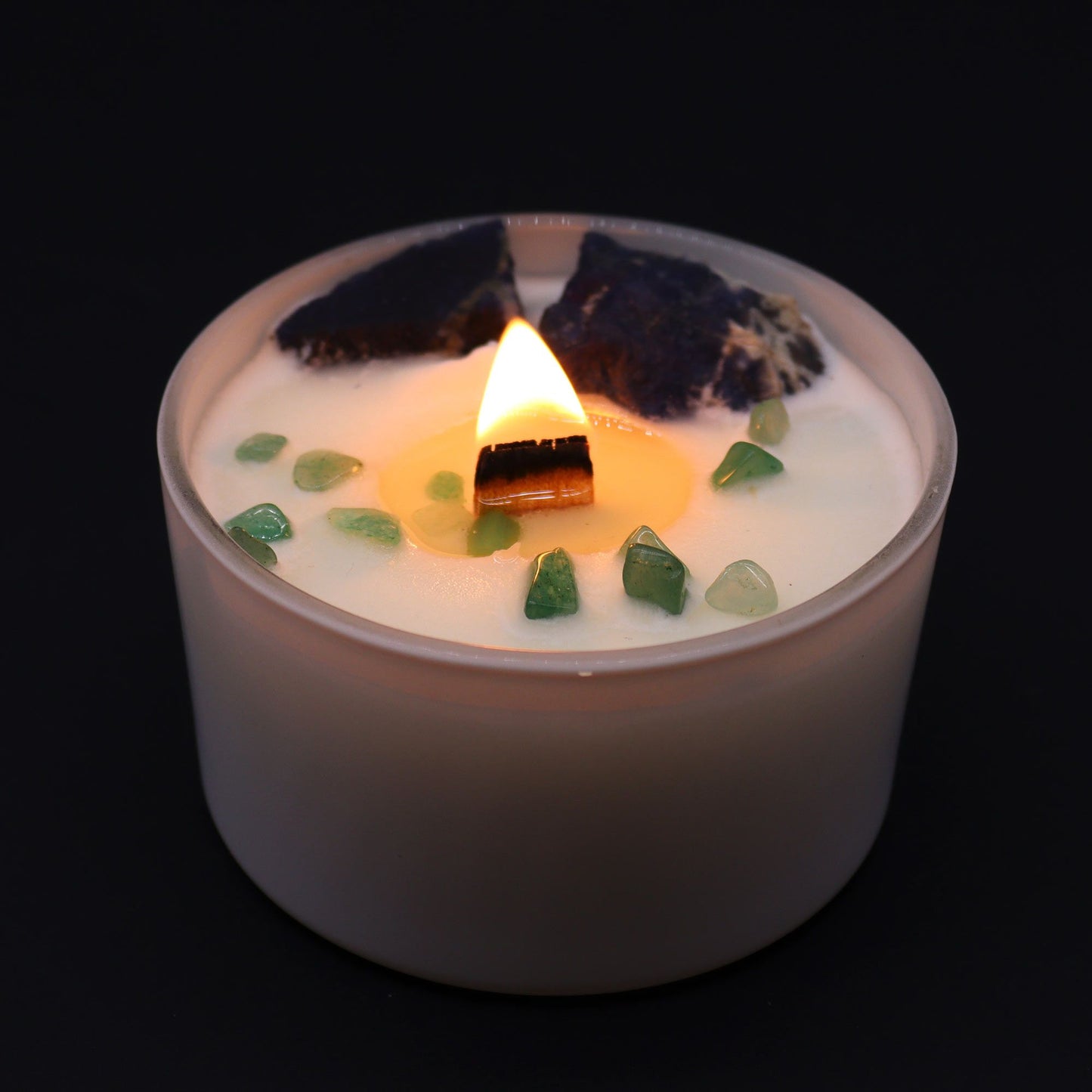 Velas de Cristal de Chakra  - Chakra de la garganta - Tienda Online de Productos Naturales y Ecológicos