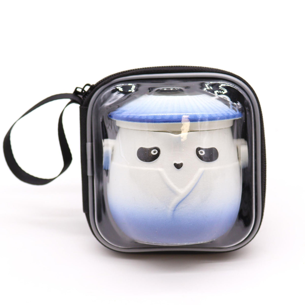 Juego de tetera Panda y tres tazas - Azul Cielo - Tienda Online de Productos Naturales y Ecológicos