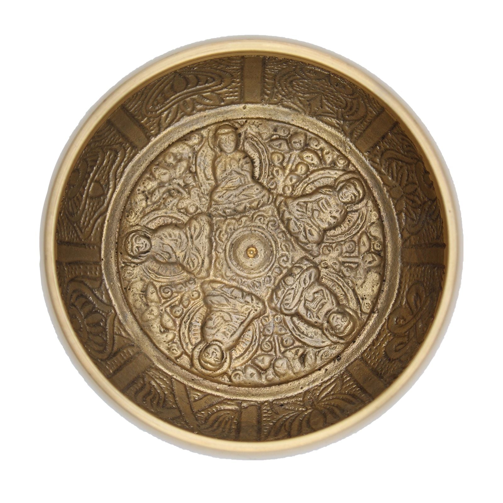 Cuenco Tibetano Grande - Five Buddha - Tienda Online de Productos Naturales y Ecológicos