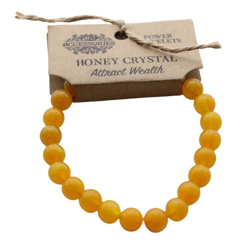 Brazalete de Energía - Cristal de miel - Tienda Online de Productos Naturales y Ecológicos