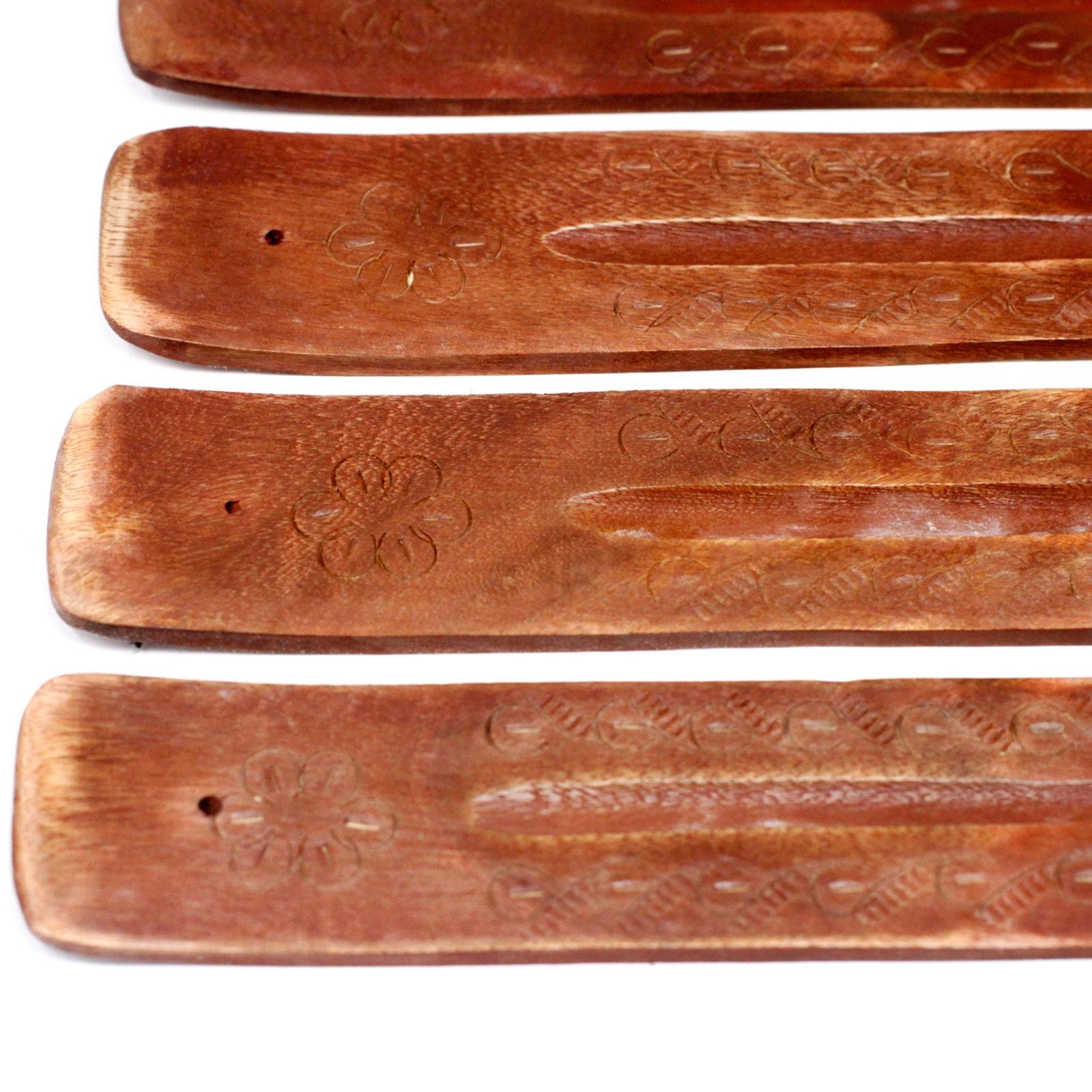 Carved Mango Wood Ashcatcher 10" - Tienda Online de Productos Naturales y Ecológicos