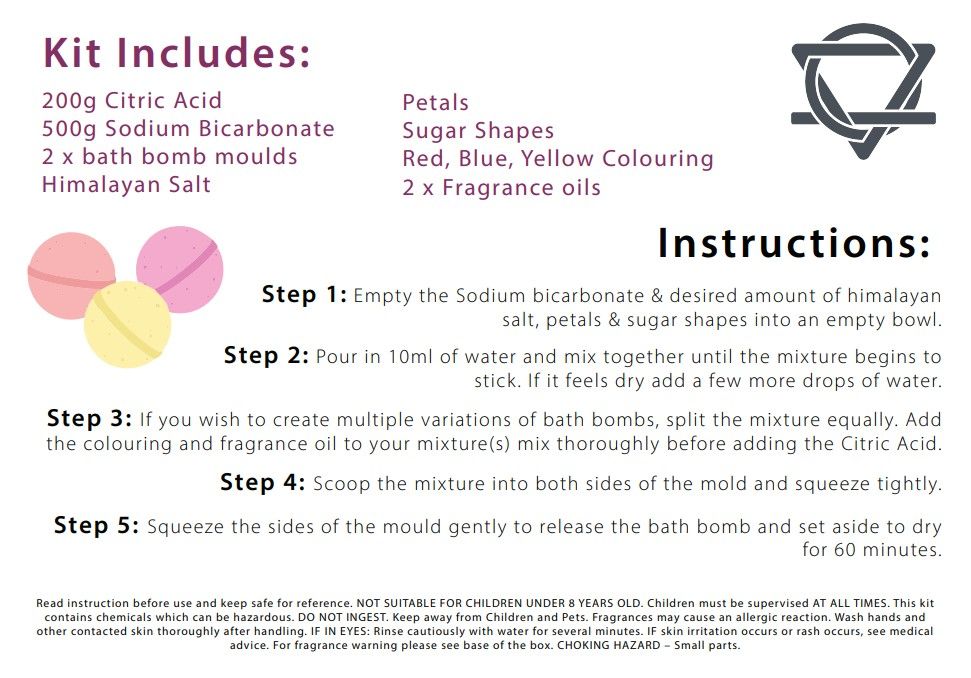 Kit de bombas de baño: limonada rosa y explosión de cítricos - Tienda Online de Productos Naturales y Ecológicos