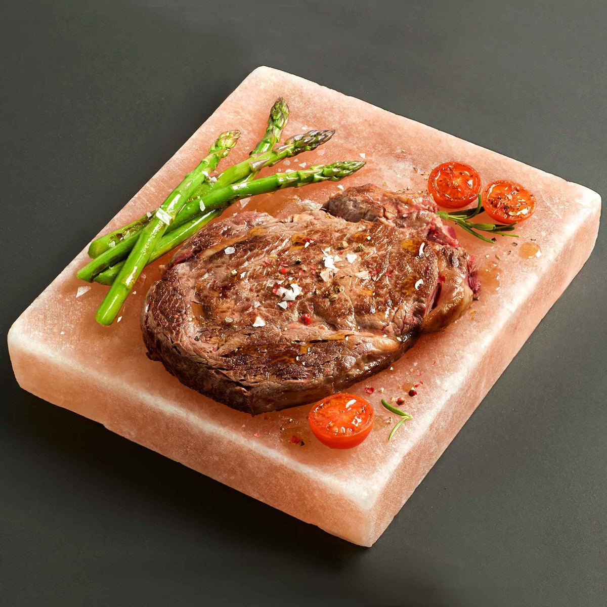 Plato de cocción con sal del Himalaya - Cuadrado - 20x20x5cm - Tienda Online de Productos Naturales y Ecológicos