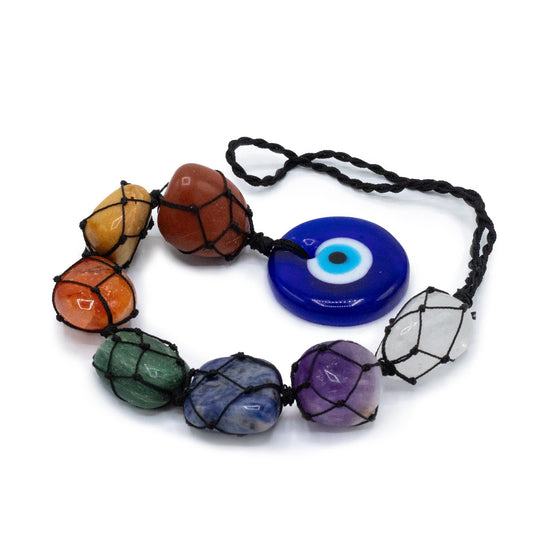 Colgante Piedra Chakra - Mal de Ojo - Tienda Online de Productos Naturales y Ecológicos