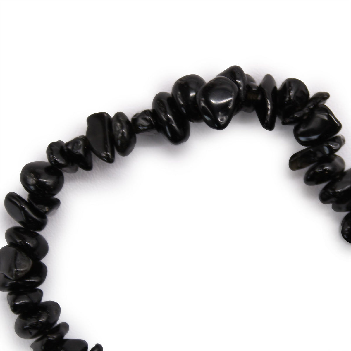 Pulsera Fragmentos de Piedras Preciosas - Ágata negra - Tienda Online de Productos Naturales y Ecológicos