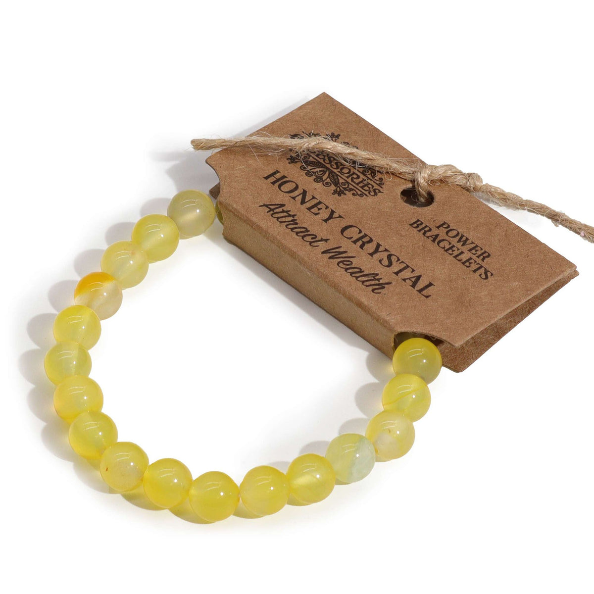 Brazalete de Energía - Cristal de miel - Tienda Online de Productos Naturales y Ecológicos