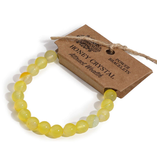 Brazalete de Energía - Cristal de miel - Tienda Online de Productos Naturales y Ecológicos