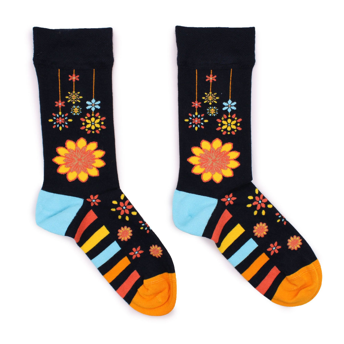Calcetines Hop Hare Bamboo (S/M) - Flores de Mandala - Tienda Online de Productos Naturales y Ecológicos
