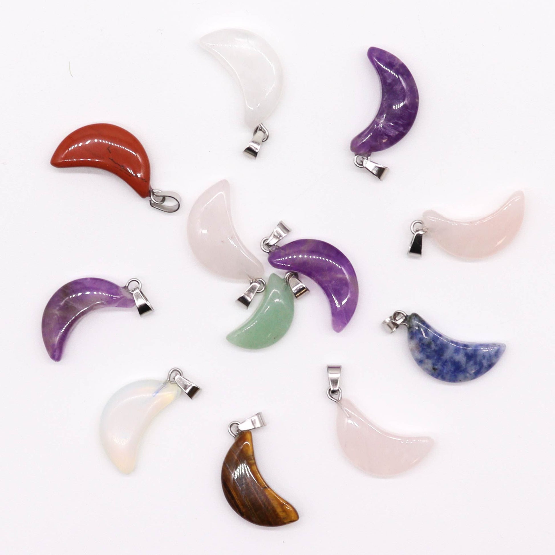 Colgantes Lunas - 20x13mm - Tienda Online de Productos Naturales y Ecológicos