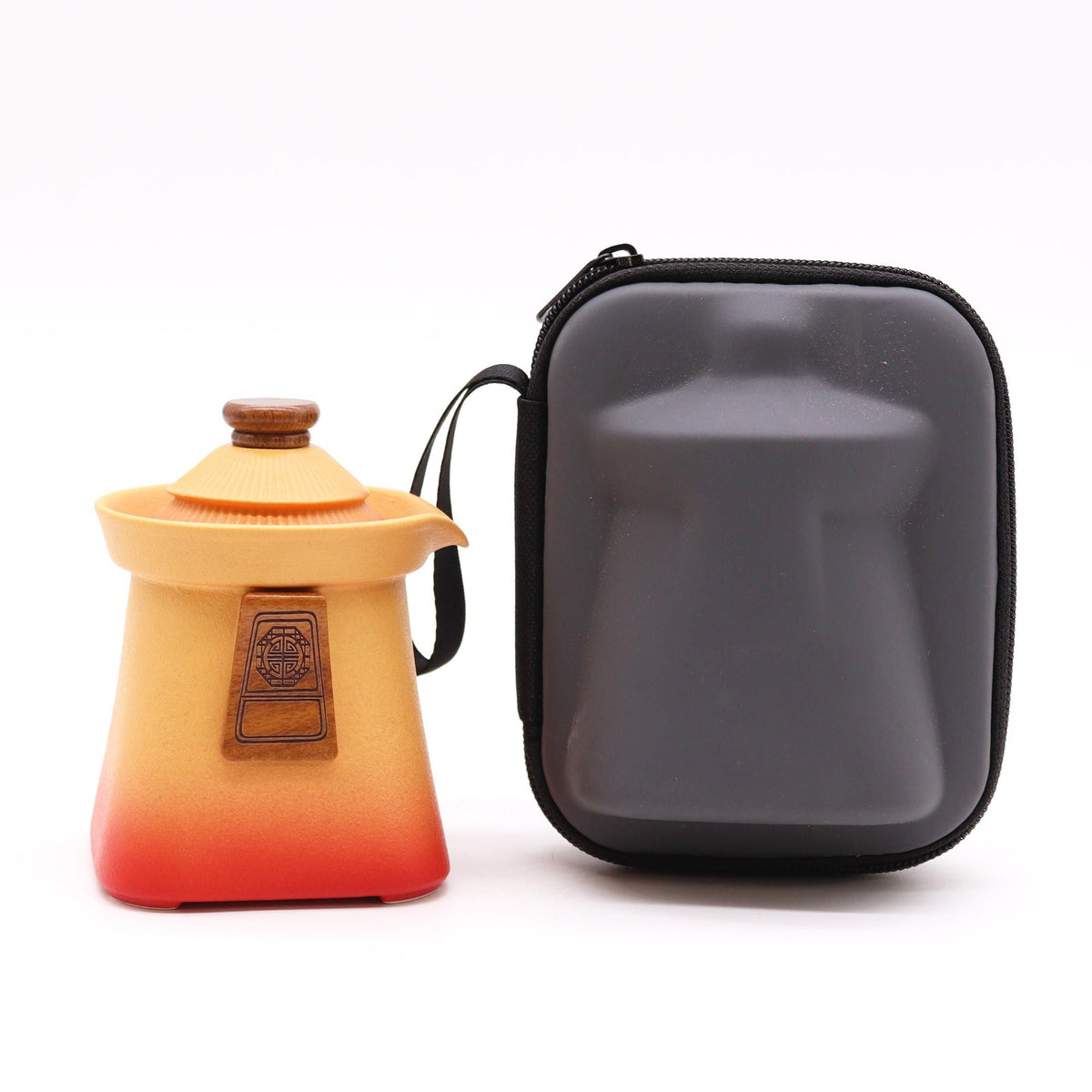 Juego de tetera Temple y tres tazas - Tierra Naranja - Tienda Online de Productos Naturales y Ecológicos