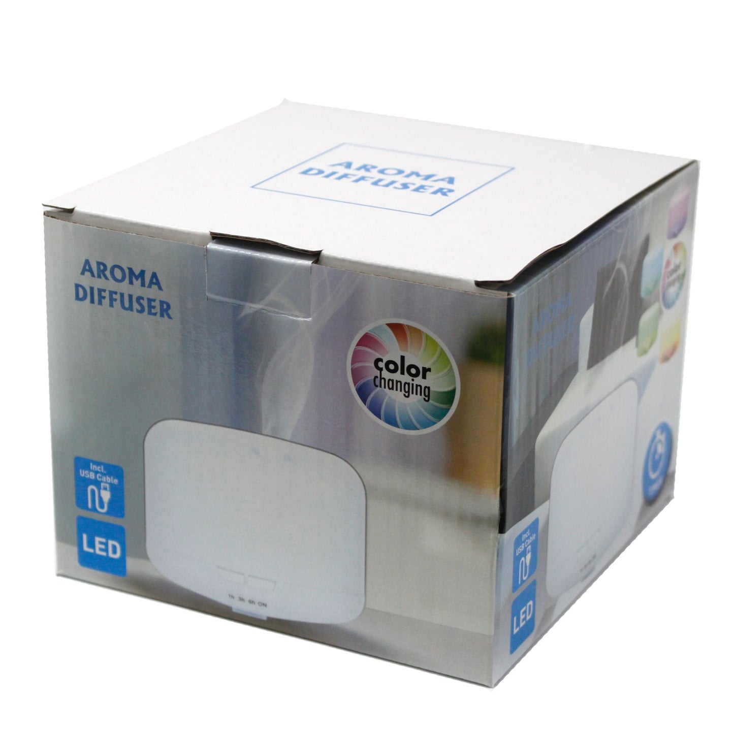Aarhus Atomiser - Classic Pod - USB - Colour Change - Timer - Tienda Online de Productos Naturales y Ecológicos