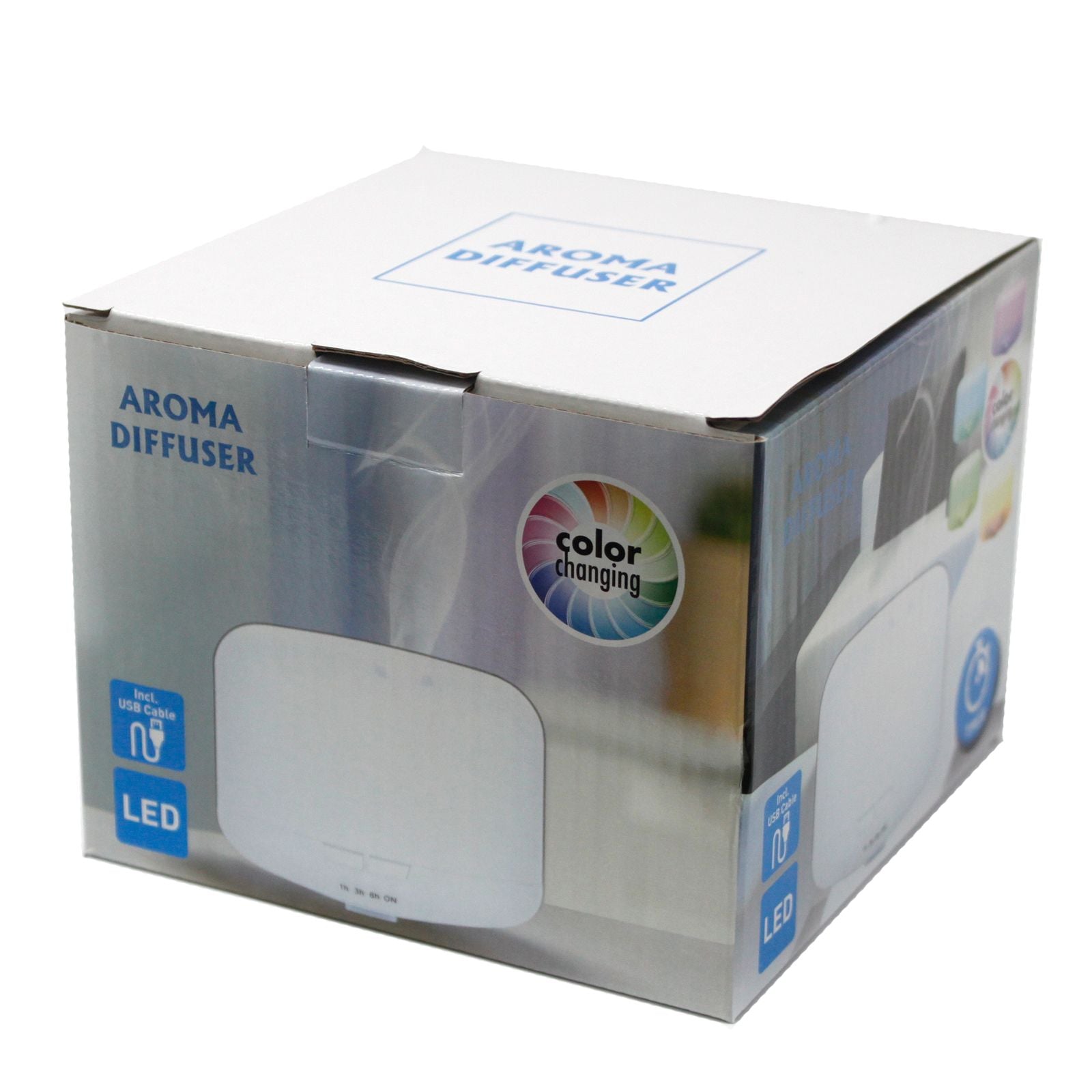 Aarhus Atomiser - Classic Pod - USB - Colour Change - Timer - Tienda Online de Productos Naturales y Ecológicos