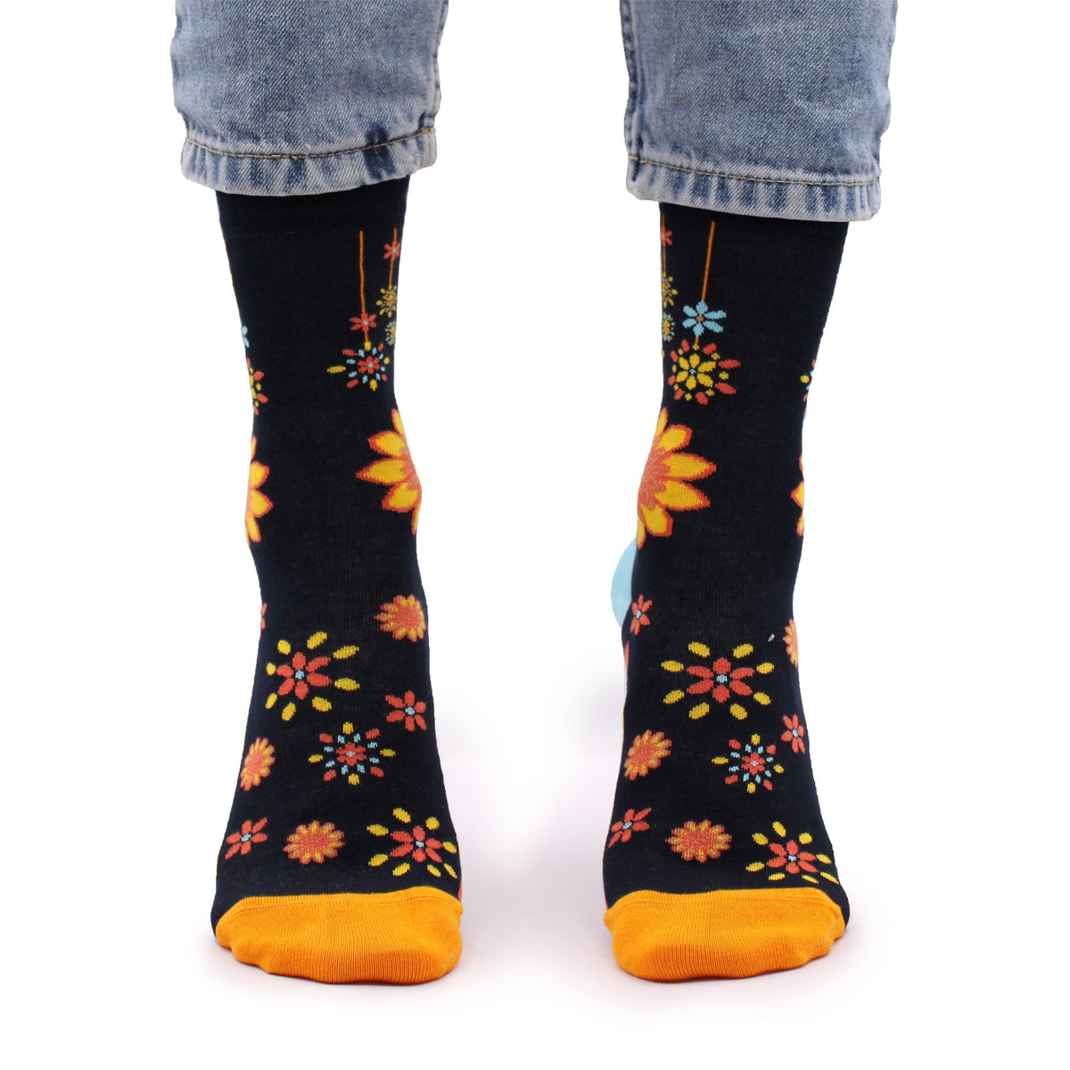 Calcetines Hop Hare Bamboo (S/M) - Flores de Mandala - Tienda Online de Productos Naturales y Ecológicos