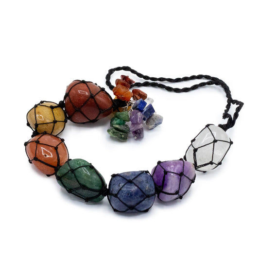 Colgante Piedra Chakra - Siete Chakras - Tienda Online de Productos Naturales y Ecológicos