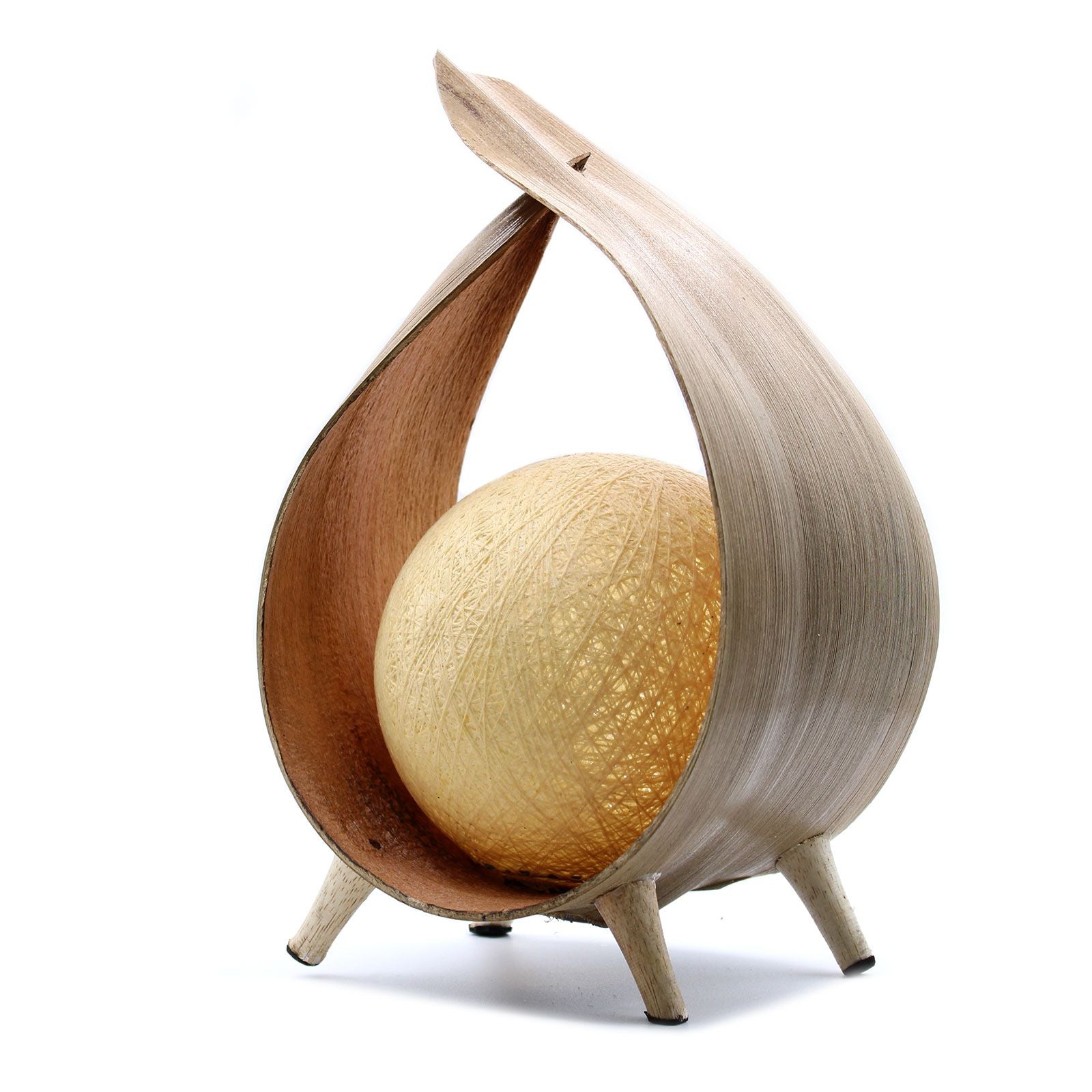 Lámpara de Coco Natural - Envoltura Natural - Tienda Online de Productos Naturales y Ecológicos