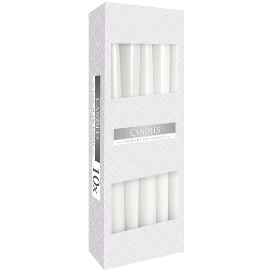 Velas Cónicas - Blancas - Tienda Online de Productos Naturales y Ecológicos