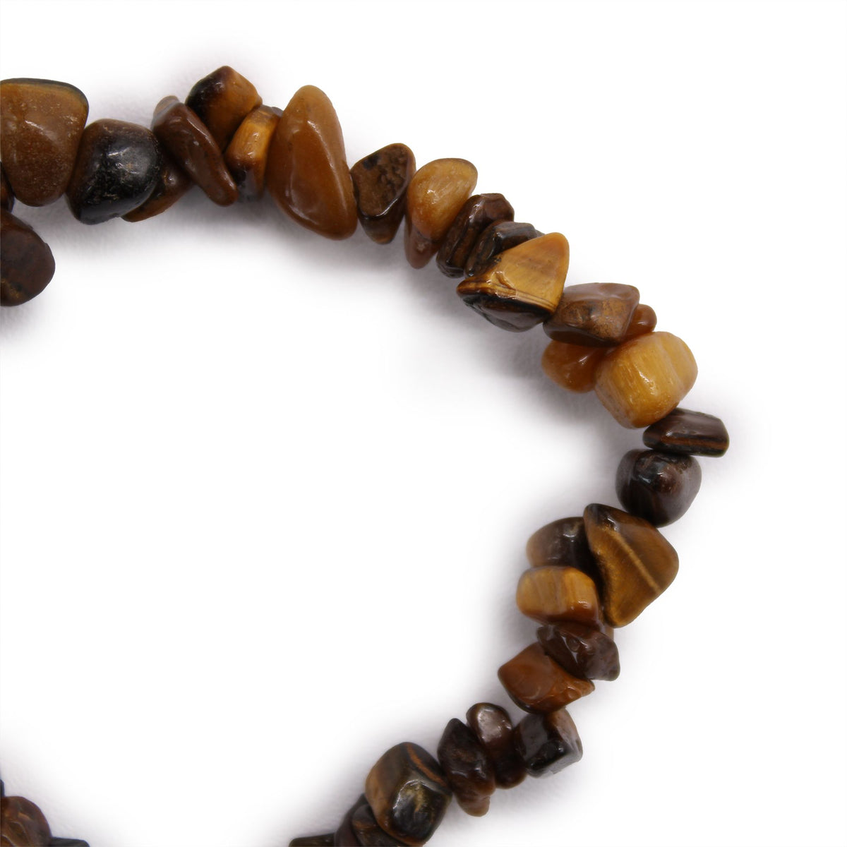 Pulsera Fragmentos de Piedras Preciosas - Ojo de Tigre - Tienda Online de Productos Naturales y Ecológicos