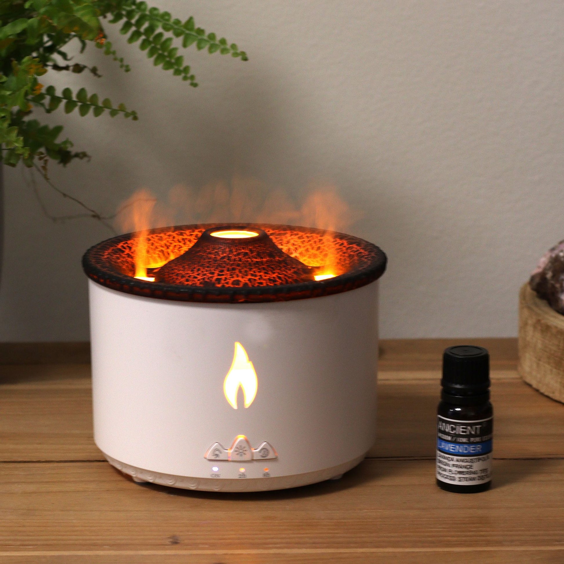 Medium Volcano Effect Aroma Diffuser (plug) Two Colours - Tienda Online de Productos Naturales y Ecológicos