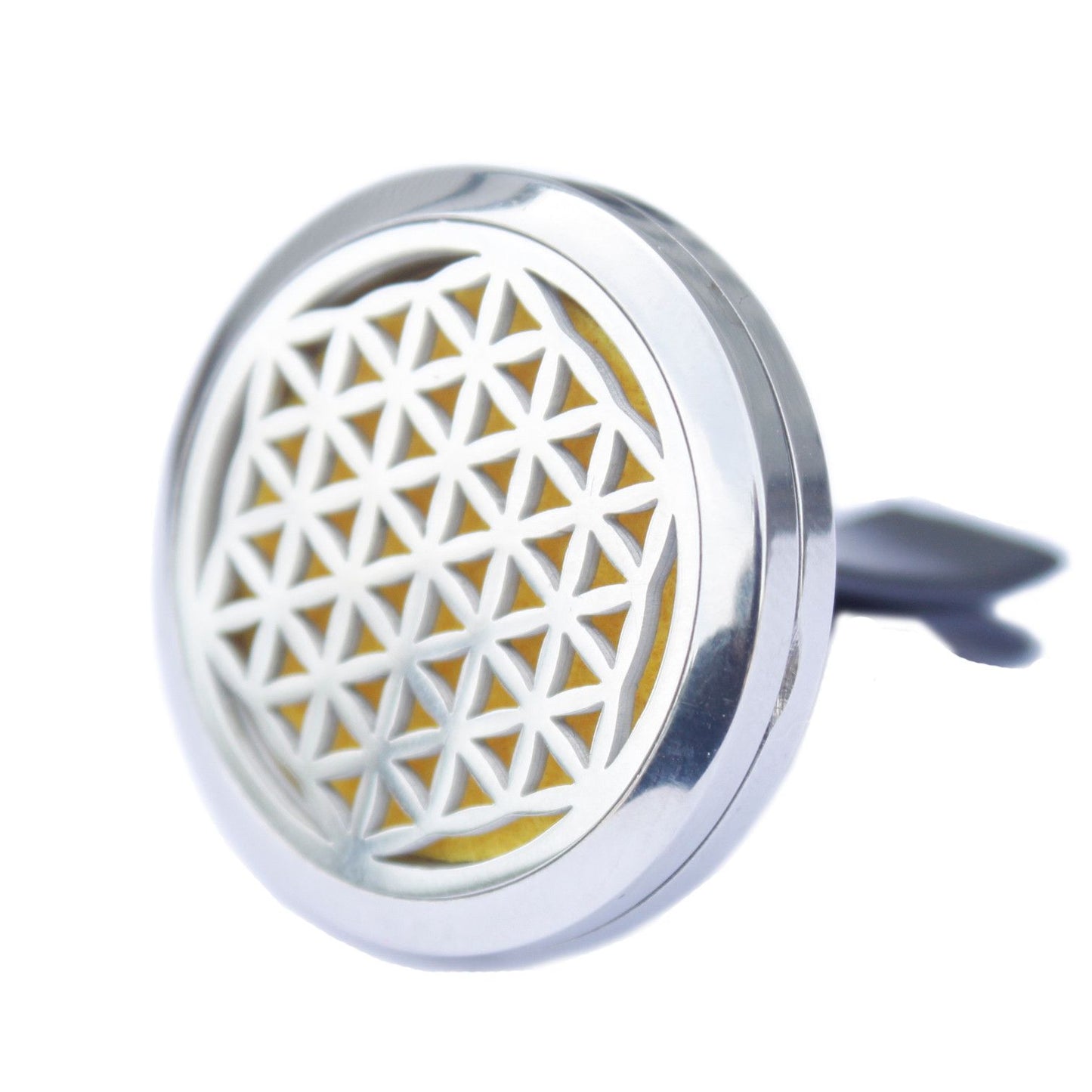 Kit difusor para coche -La flor de la vida - 30mm - Tienda Online de Productos Naturales y Ecológicos