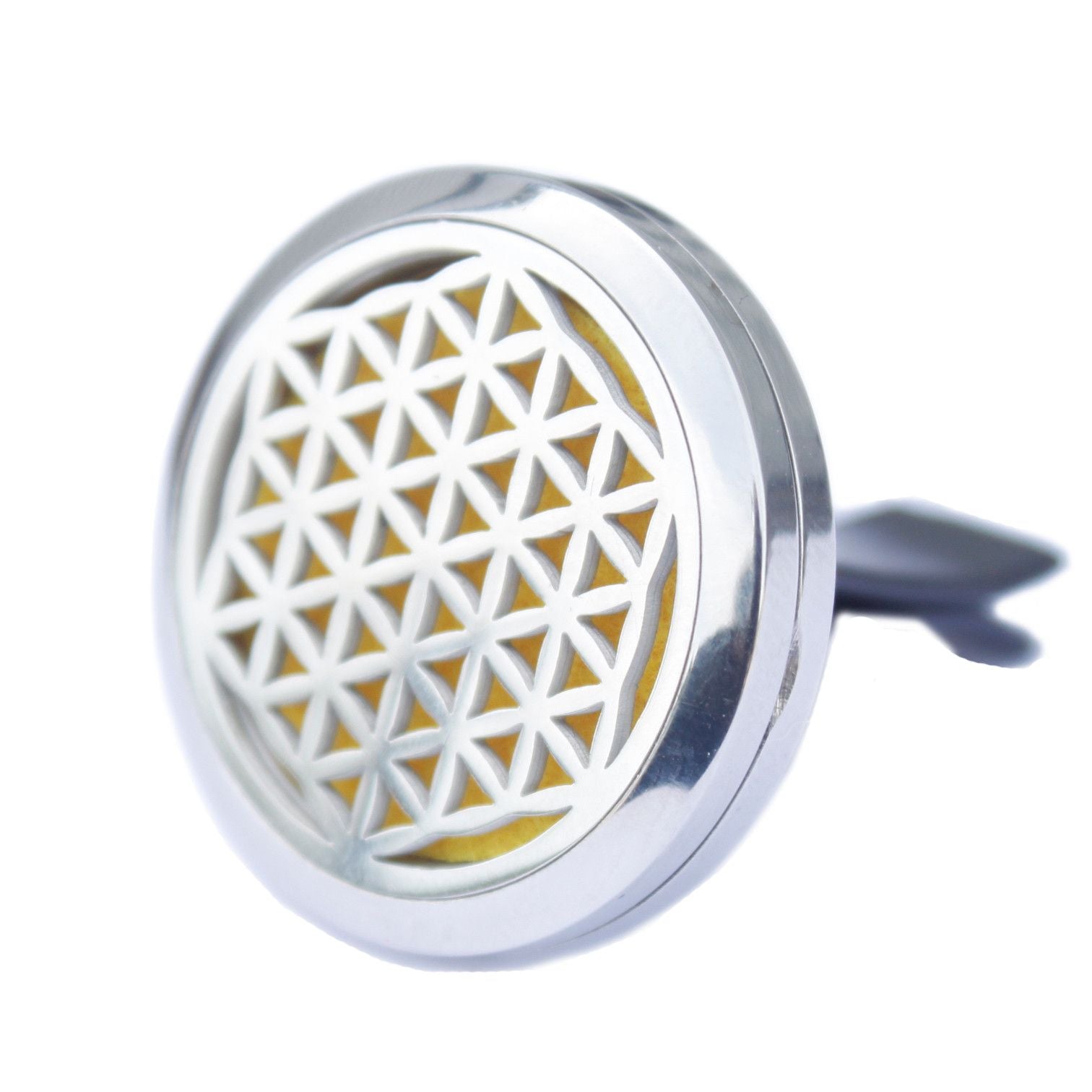 Kit difusor para coche -La flor de la vida - 30mm - Tienda Online de Productos Naturales y Ecológicos