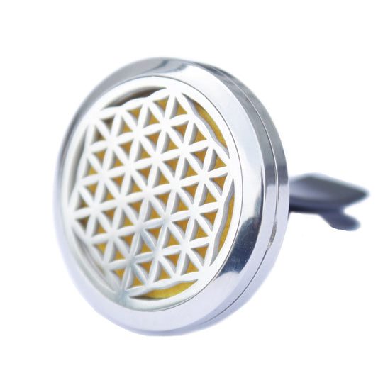 Kit difusor para coche -La flor de la vida - 30mm - Tienda Online de Productos Naturales y Ecológicos