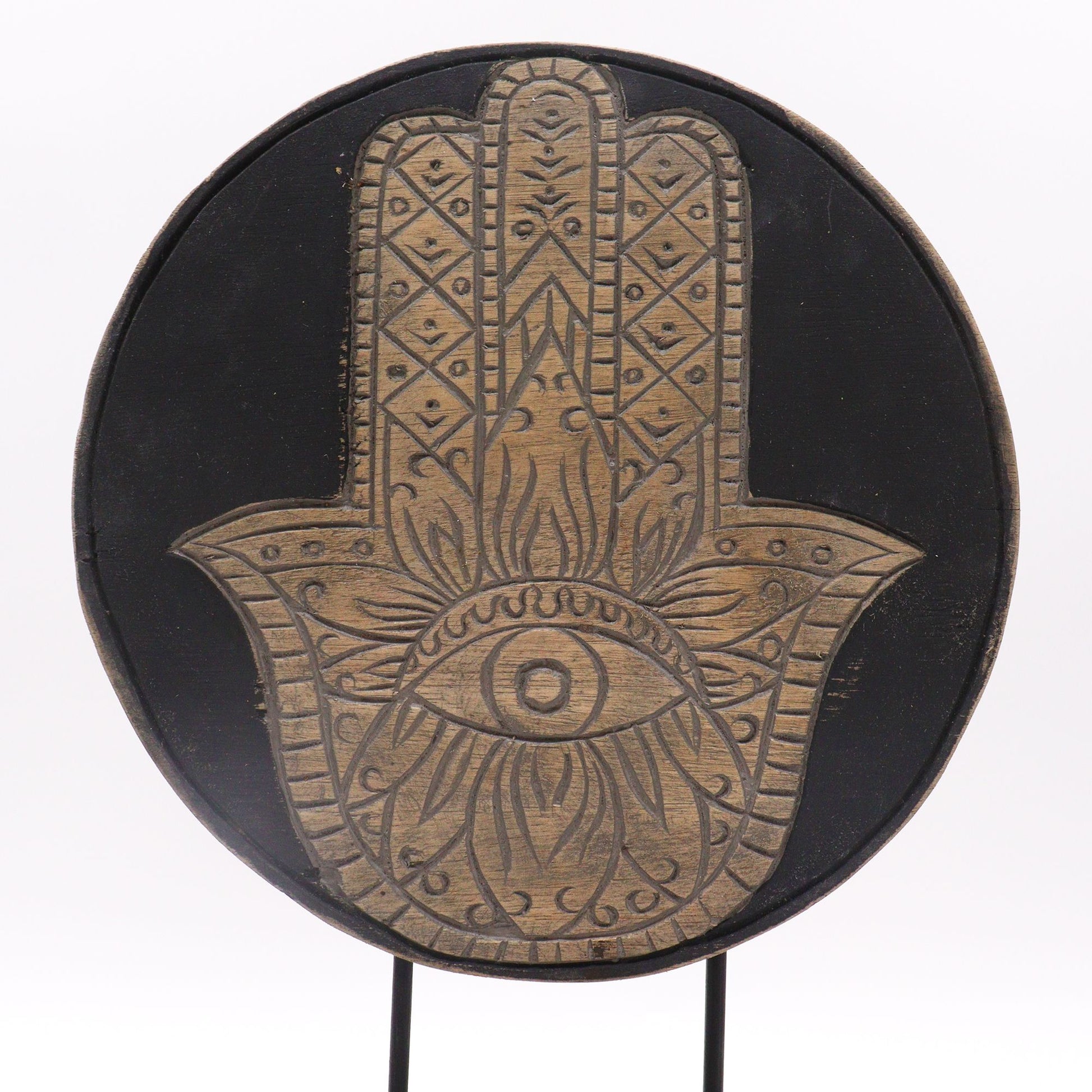 Buda Feng Shui Set - Hamsa - Gris - Tienda Online de Productos Naturales y Ecológicos