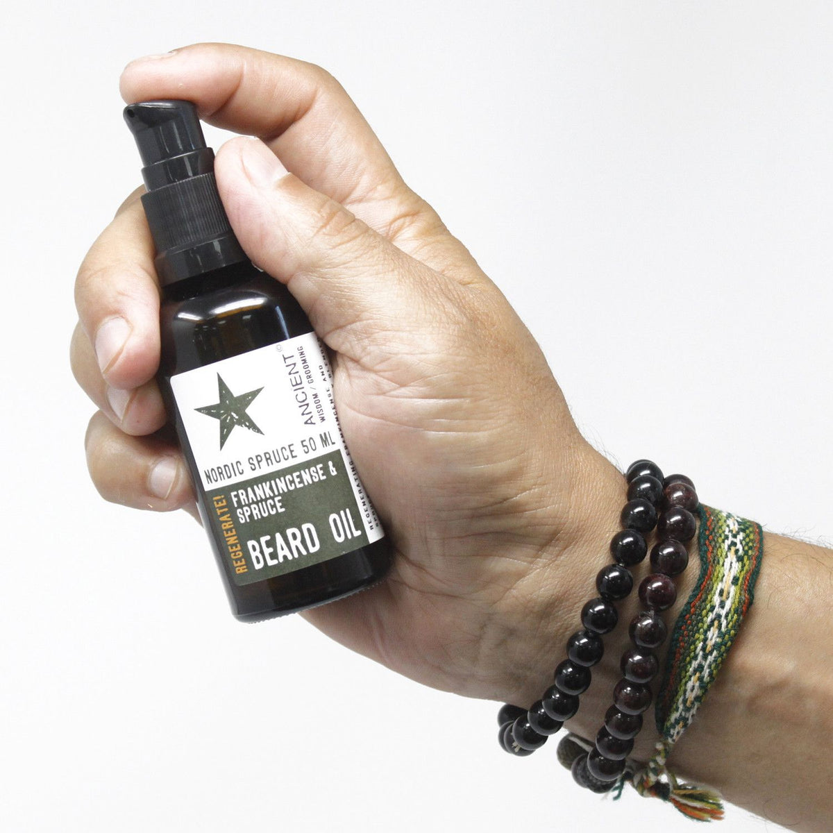 50ml Aceite para la barba - Abeto Nórdico  - Regenera! - Tienda Online de Productos Naturales y Ecológicos