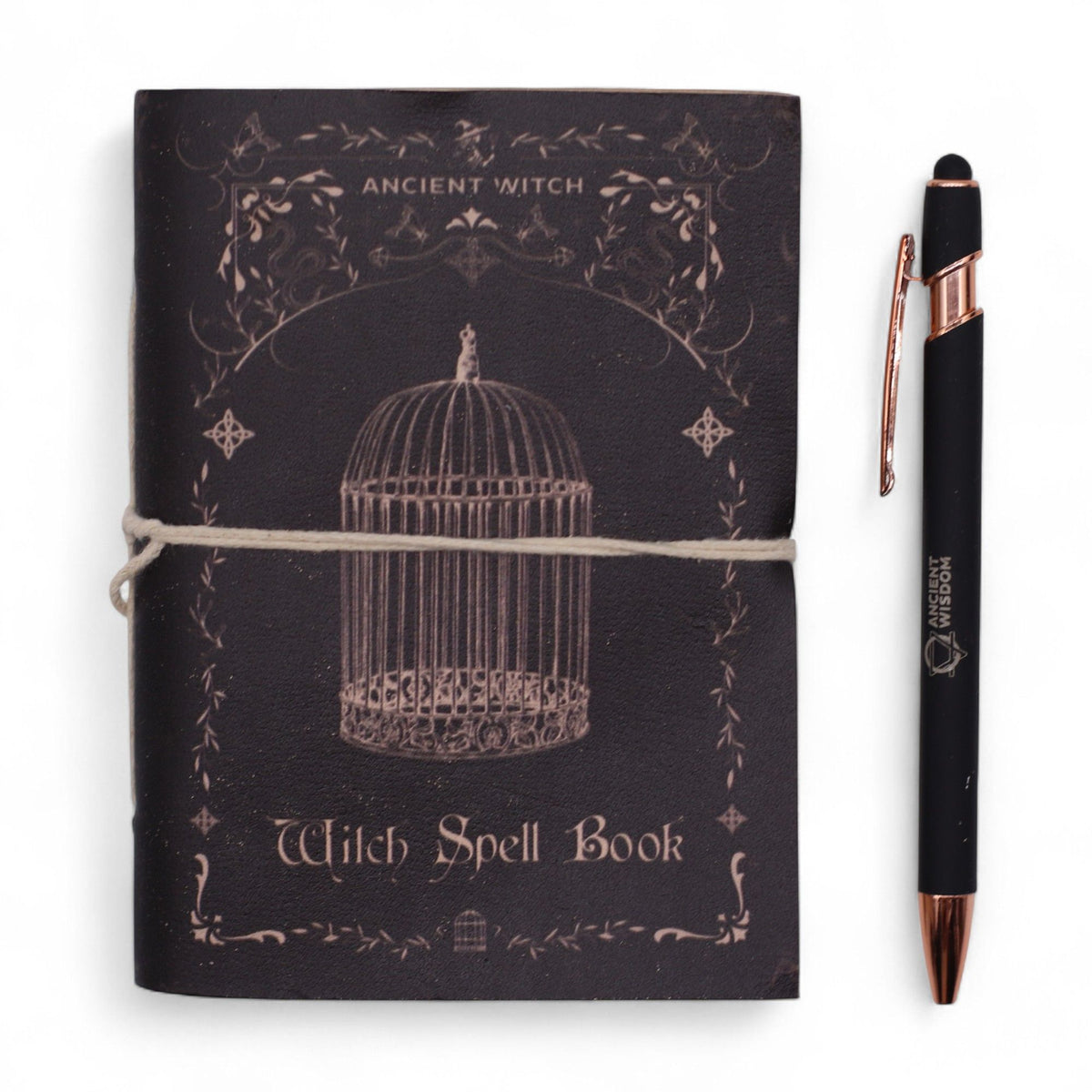 Cuadernos de rituales de brujas surtidos - Cuero (15,2 x 11,4 cm) - Vitrina - Tienda Online de Productos Naturales y Ecológicos