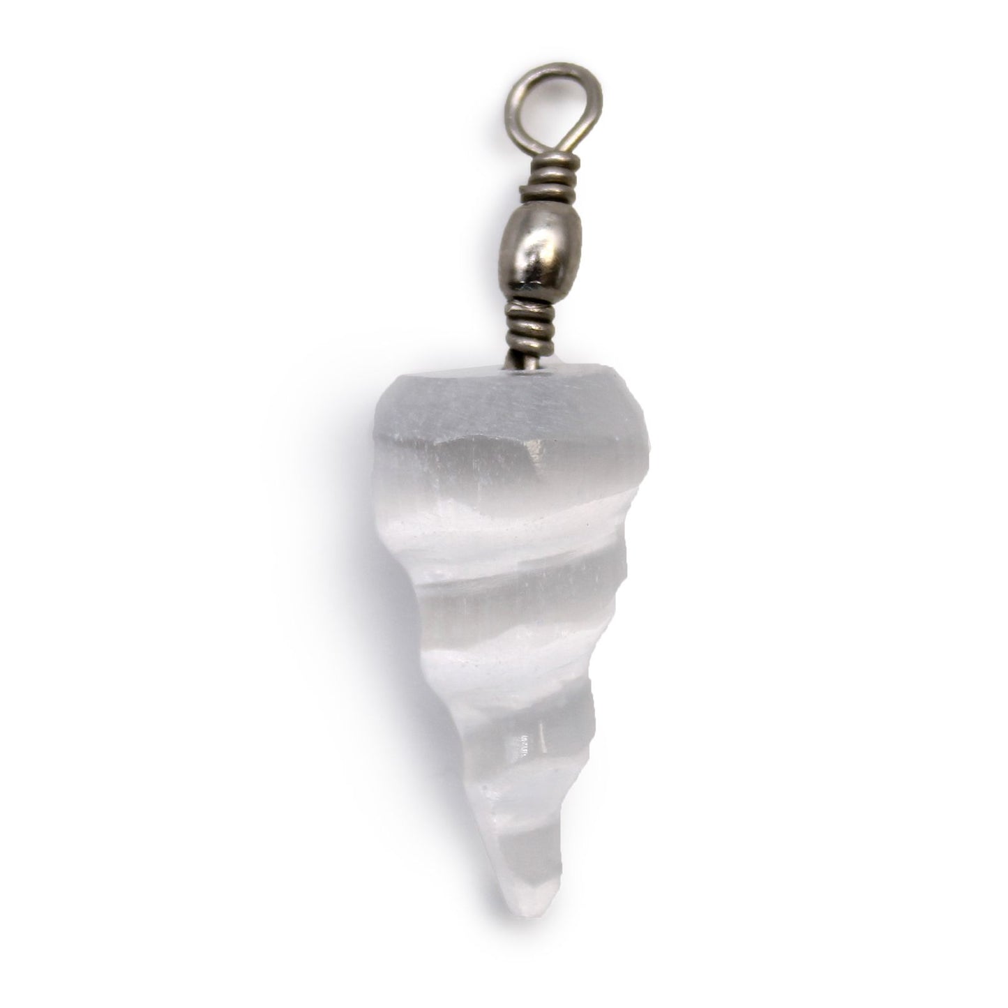 Colgante Espiral Selenita - Tienda Online de Productos Naturales y Ecológicos