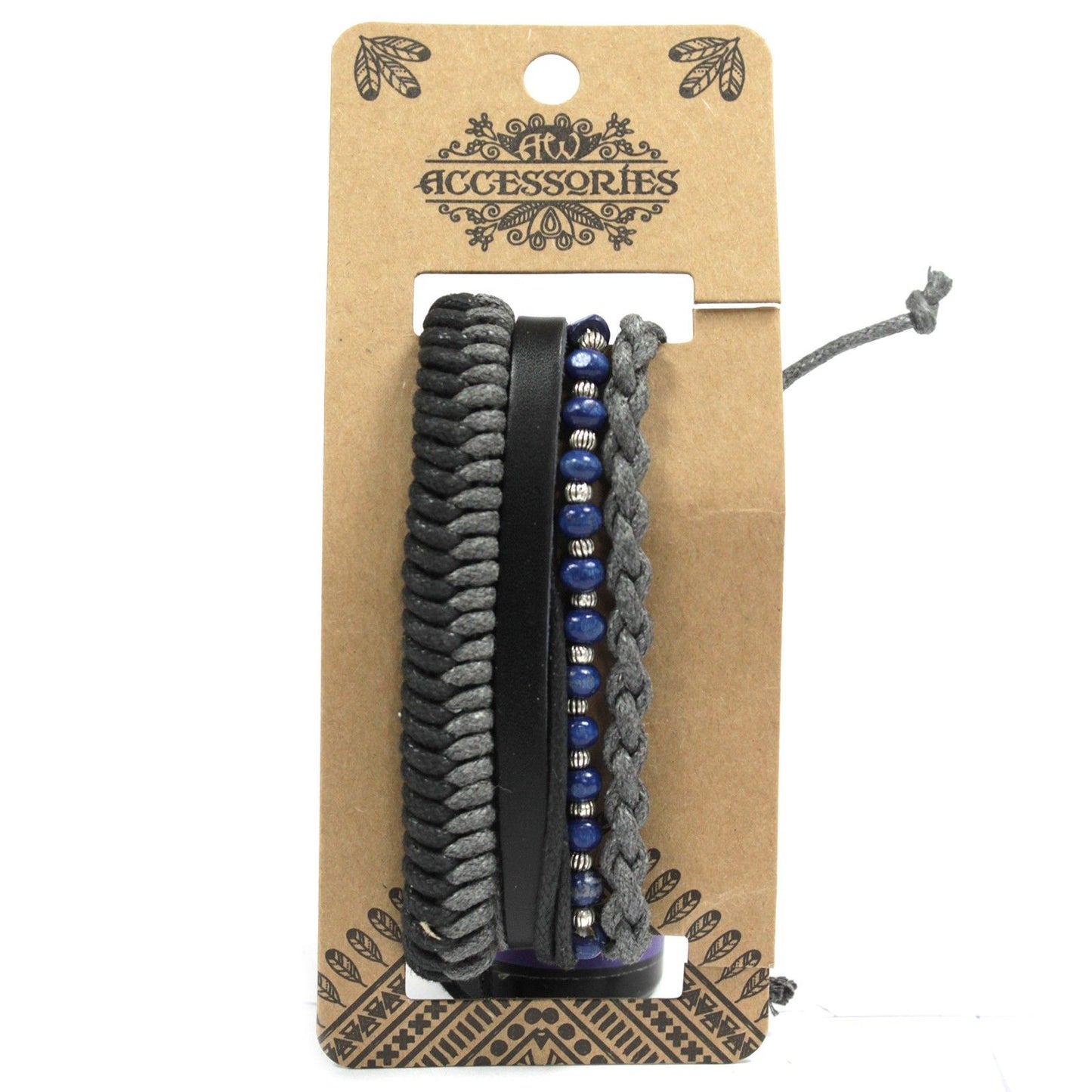 Pulsera de Hombre - Negro (color aleatorio) - Tienda Online de Productos Naturales y Ecológicos